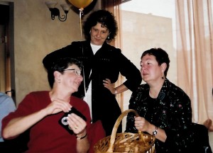 Mariann, left, with Carol and Marg